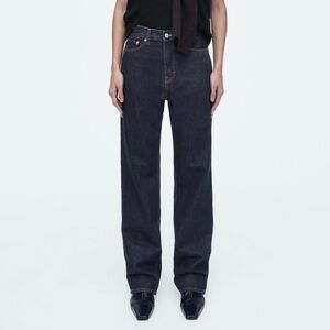 COS Dark Blue Straight-Leg Jeans